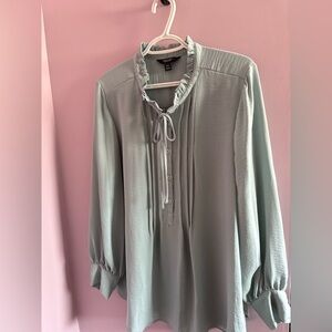 Elegant Light Blue Blouse